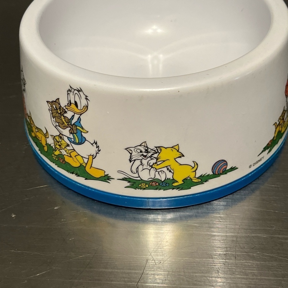 Disney Aristocats No Skid Melamine Pet Food Water Bowl Disney Pets - Picture 5 of 9